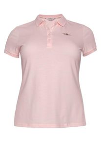 Tom Tailor, Damen Polo Team Poloshirt, Rosé