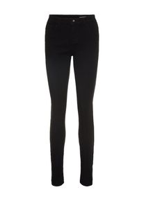 Véro Moda VERO MODA, Damen Normal Waist Slim Fit Jeans, Schwarz
