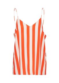 Vila, Damen Top, Creme / Orange