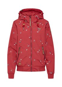 Ragwear, Damen Jacke 'NUGGIE BIRDS', Mischfarben / Rot
