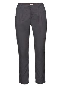 sheego Casual, Damen Chinohose, Dunkelgrau
