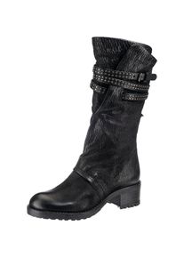 Mjus, Damen Stiefel, Schwarz
