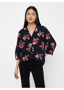Véro Moda VERO MODA, Damen Hemd, Nachtblau / Mischfarben