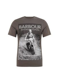 Barbour International, Herren Shirt 'Trials Tee', Taupe