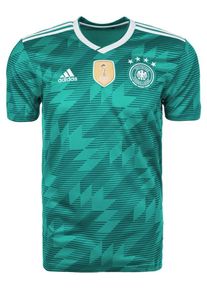 adidas Performance, Herren Trikot 'DFB Away WM 2018', Grasgrün / Weiß