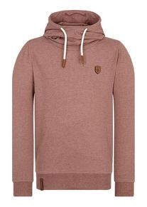 Naketano, Herren Sweatshirt 'Diese Nüsse', Braunmeliert