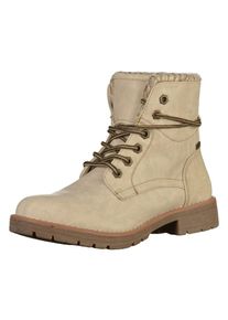 Tom Tailor, Damen Stiefelette, Beige
