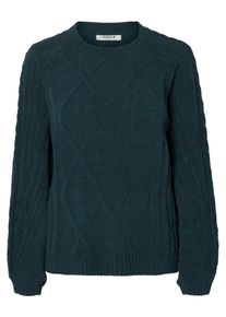 Pieces, Damen Pullover, Tanne