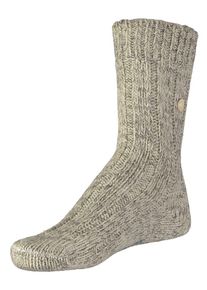 Birkenstock, Damen Socken 'Fashion Twist', Hellgrau
