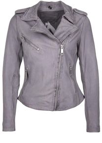 Freaky Nation, Damen Lederjacke 'MILA', Stone