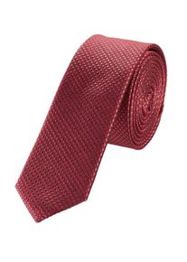 s.Oliver BLACK LABEL, Herren Krawatte, Feuerrot / Schwarz