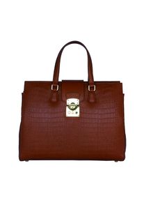 Silvio Tossi, Damen Handtasche, Rostbraun