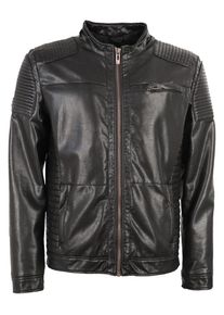 Maze, Herren Jacke 'Braga PU', Schwarz