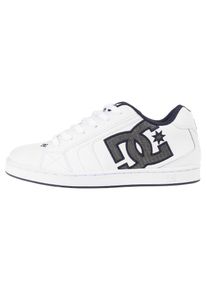 DC Shoes, Herren Sneaker 'Net SE', Basaltgrau / Wei&szlig;