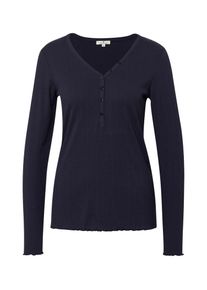 Tom Tailor, Damen Langarmshirt, Nachtblau