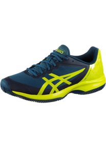 asics, Herren Tennisschuhe 'GEL-COURT SPEED CLAY', Gelb / Petrol