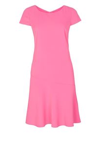 s.Oliver BLACK LABEL, Damen Crêpe-Kleid in modischer Shape, Pink
