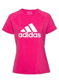 adidas Performance, Damen Funktionsshirt 'D2M', Pink / Weiß