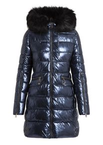 Apart, Damen Parka, Dunkelblau