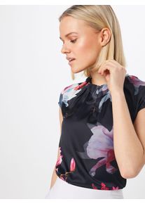 comma, Damen Bluse, Mischfarben / Schwarz