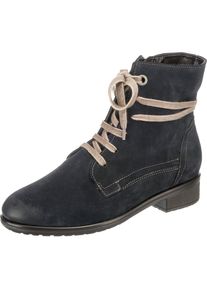 Ara, Damen Stiefelette, Beige / Nachtblau
