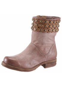 A.S.98, Damen Bikerboots 'Saintec', Altrosa