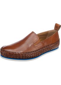 Melvin & Hamilton MELVIN & HAMILTON, Herren Alfred 1 Sportliche Slipper, Blau / Braun
