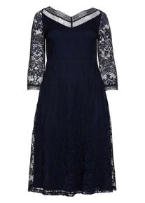 sheego Style, Damen Abendkleid, Marine