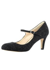 Evita, Damen Pumps, Schwarz
