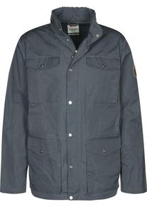 Fjällräven Fjällräven, Herren Funktionsjacke 'Räven Jacket', Dunkelgrau