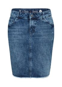 s.Oliver RED LABEL, Damen Jeansrock, Blue Denim