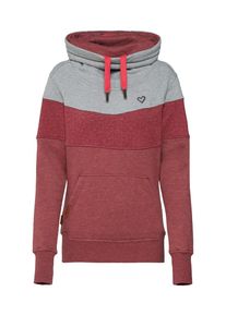 alife and kickin, Damen Sweatshirt, Hellgrau / Pastellrot