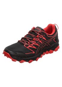 asics, Herren Laufschuh 'GEL-FujiTrabuco 7', Rot / Schwarz