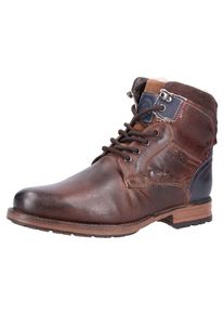 Tom Tailor, Herren Stiefelette, Marine / Mokka