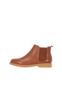 Bianco, Damen Chelsea Boots 'AGNES', Braun / Bronze