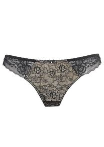 Lascana, Damen String, Schwarz