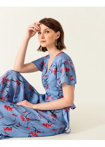 IVY & OAK IVY & OAK, Damen Bluse 'Valance', Hellblau / Hellrot