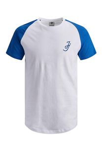 Jack & Jones JACK & JONES, Herren Shirt, Blau / Weiß