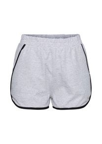 Sisters Point, Damen Shorts 'HIRA-SHO', Grau / Schwarz / Weiß