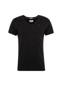 Tommy Jeans, Herren T-Shirt 'TJM ORIGINAL JERSEY V NECK TEE', Schwarz