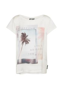 Catwalk Junkie, Damen T-Shirt 'GOING PLACES', Weiß