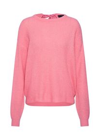 Véro Moda VERO MODA, Damen Pullover 'VMRANA BOW LS O-NECK BLOUSE', Pink