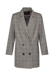 Only, Damen Blazer 'CHECKO', Grau