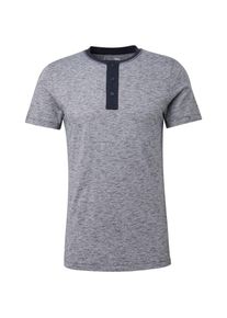 Tom Tailor Denim, Herren T-Shirt, Navy / Grau