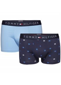 Tommy Hilfiger, Herren Tagesw&auml;sche (Unterteil) &raquo;trunk 2 pack h&laquo;, Marine / Hellblau