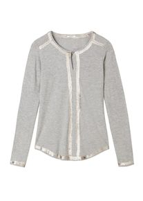 Sandwich, Damen Longsleeve, Grau