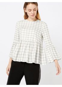 Esprit, Damen Tunika 'small squar', Navy / Weiß