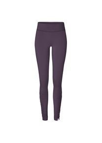 YOGISTAR.COM, Damen Leggings 'ala', Aubergine