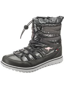 Kangaroos, Damen Winterstiefeletten, Schwarz