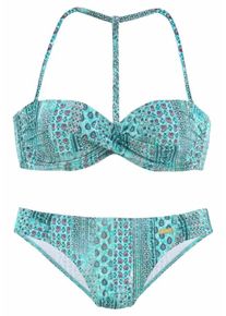 Lascana, Damen Bikini, Türkis